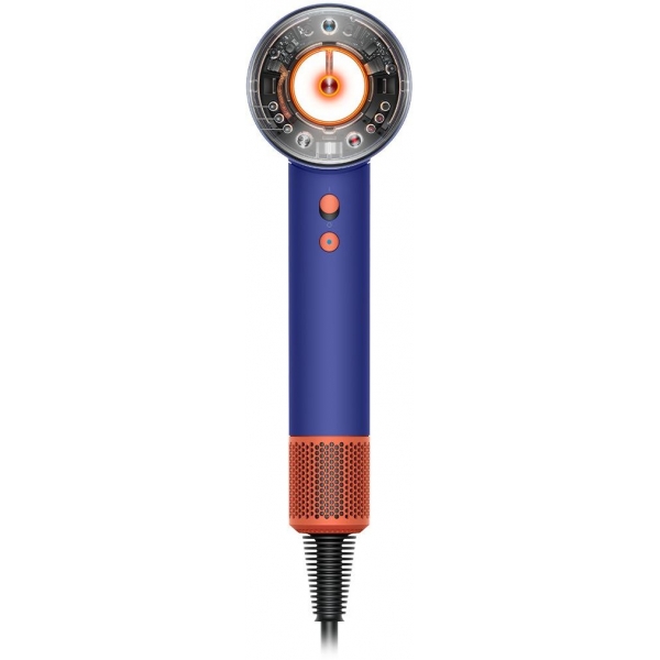 Dyson HD16 Supersonic Nural™ 風筒 禮盒裝 (長春花藍): 自動調溫、智能配件辨識、V9數位馬達